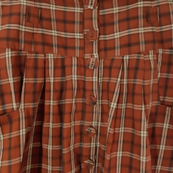 Zara Plaid Flannel Mini Skirt - Picture 5 of 7